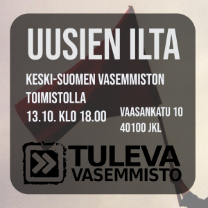 tulevan vasemmiston uusien ilta
