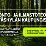 Etua edelläkävijyydestä - luonto- ja ilmastoteot Jyväskylän kaupungissa
